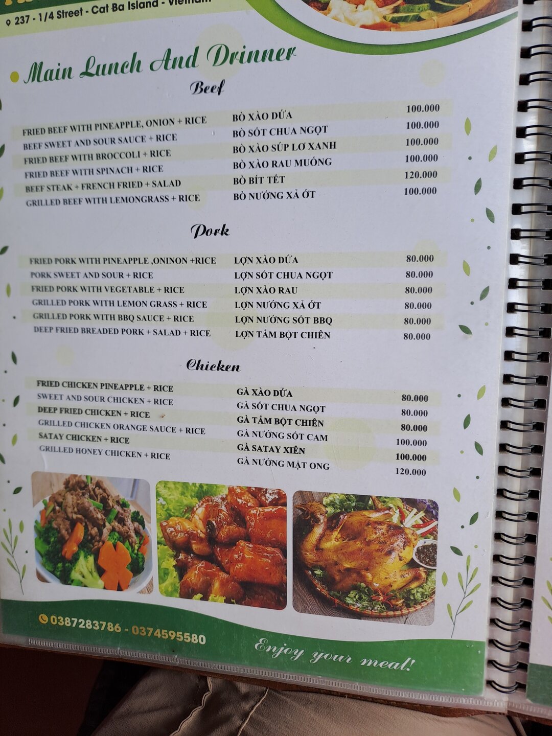 Nhà hàng Phương Phương - Cát Bà