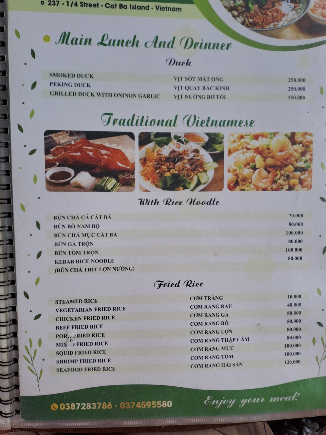 Nhà hàng Phương Phương - Cát Bà