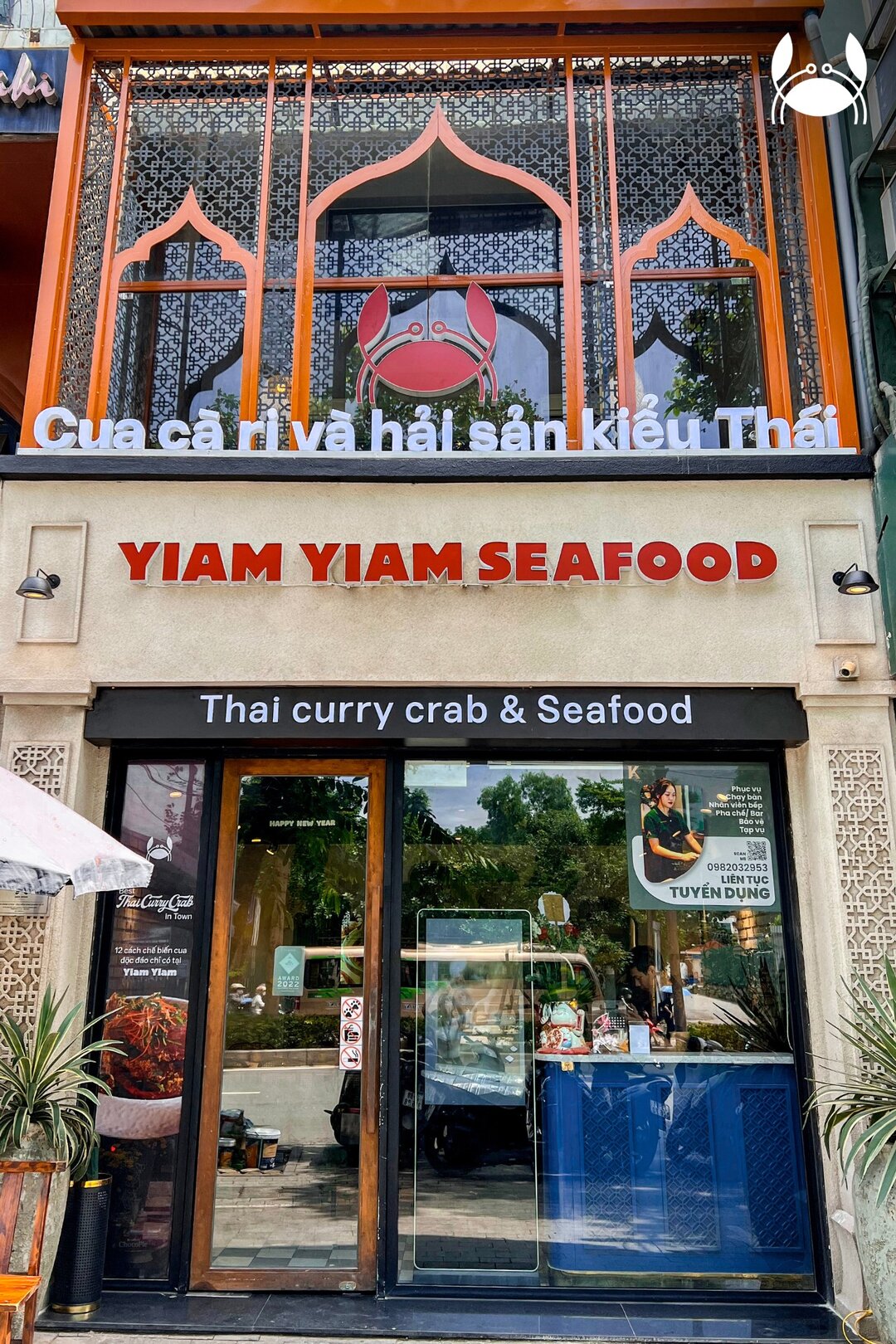 Yiam Yiam Seafood - Cua sốt cà ri Thái - Đào Tấn