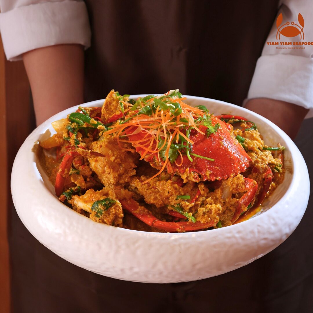 Yiam Yiam Seafood - Cua sốt cà ri Thái - Đào Tấn