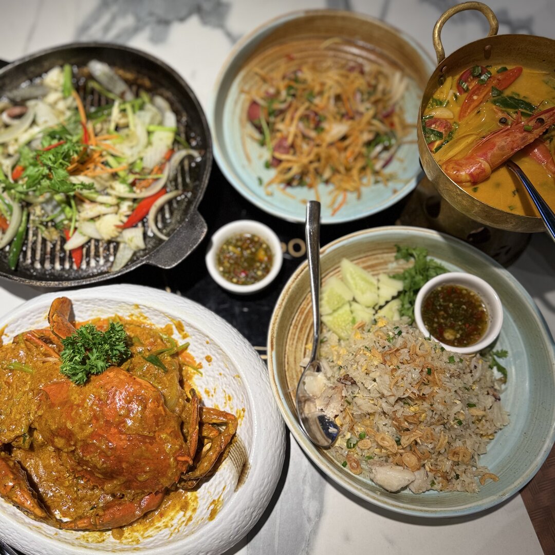 Yiam Yiam Seafood - Cua sốt cà ri Thái - Đào Tấn