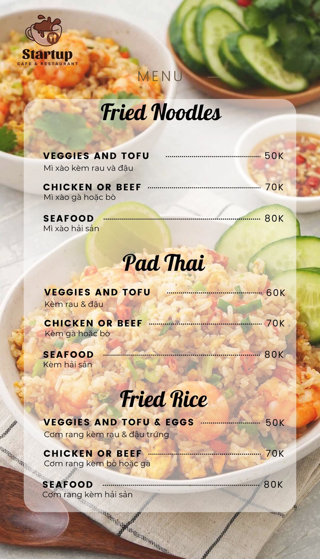 Start Up Cafe & restaurant