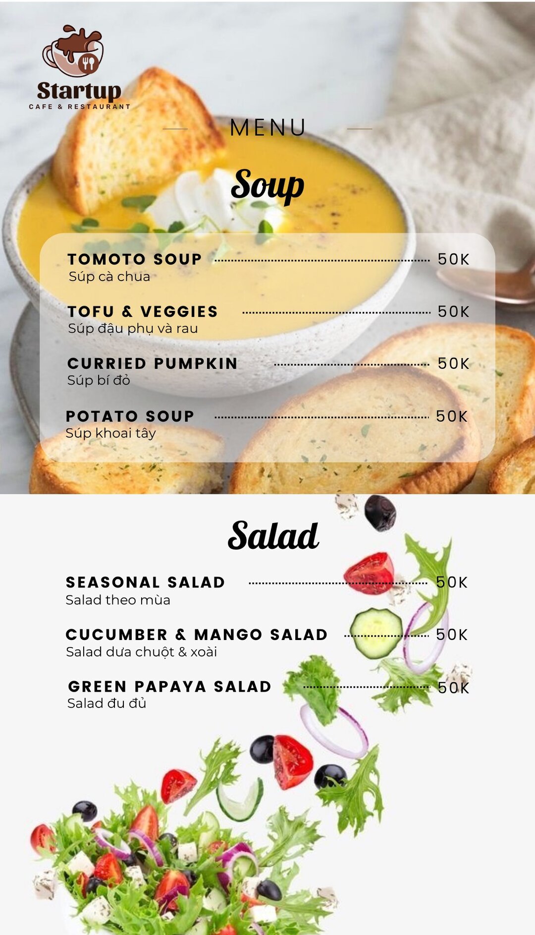 Start Up Cafe & restaurant