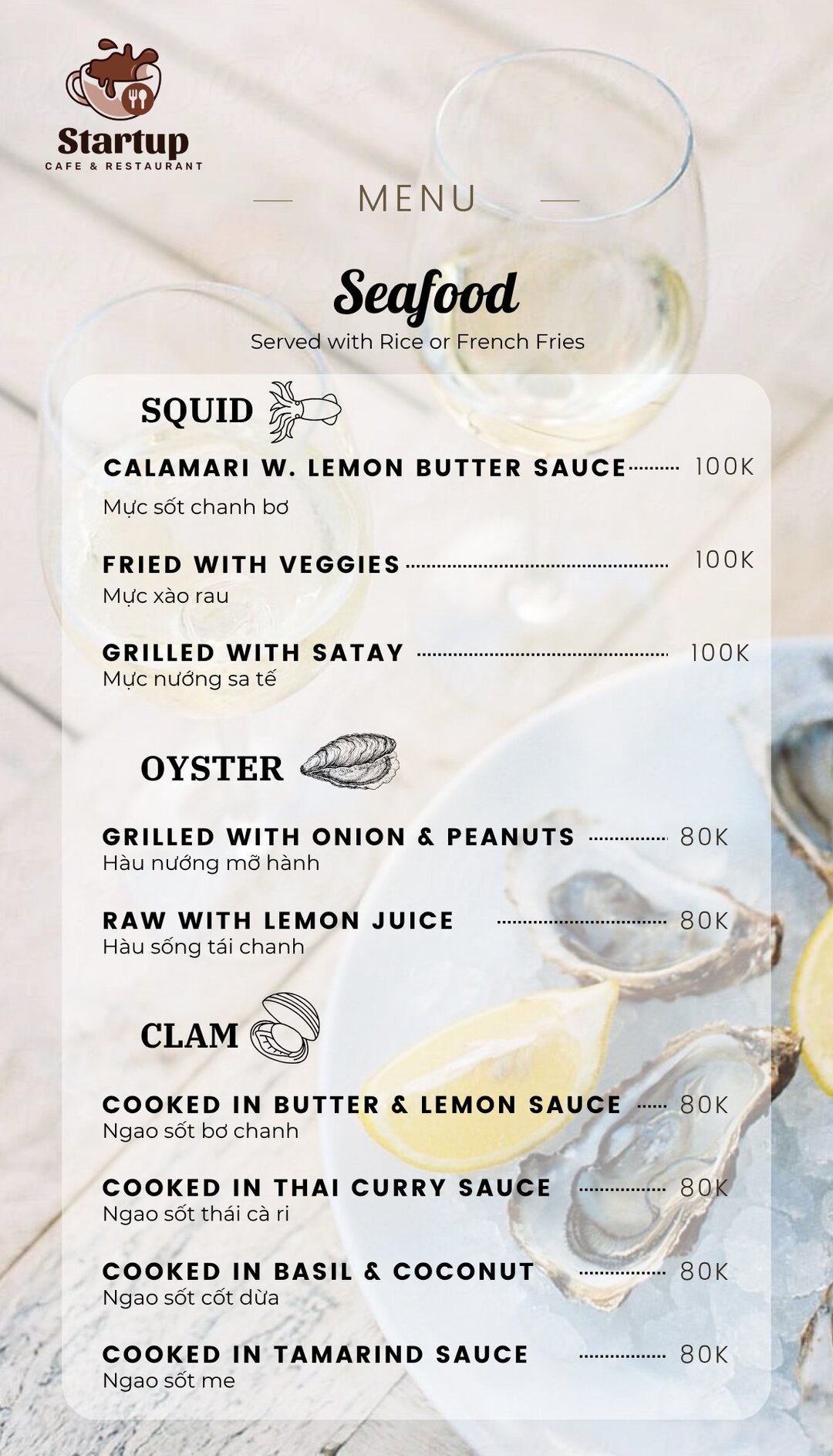 Start Up Cafe & restaurant