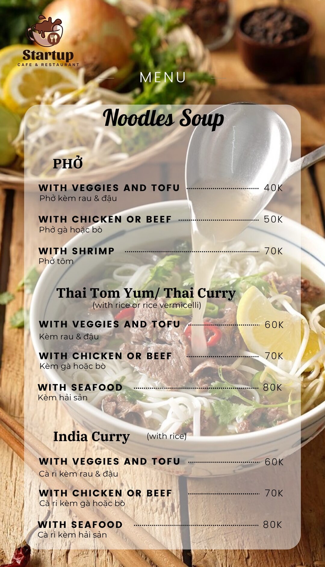 Start Up Cafe & restaurant