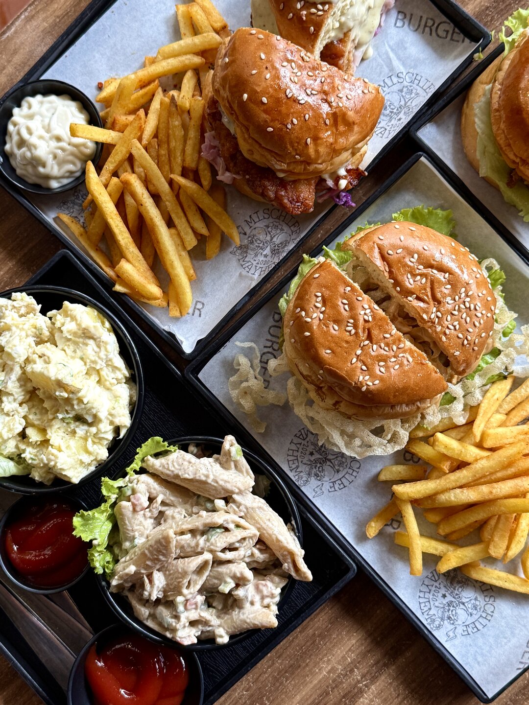 Mischief & Mayhem Burgers