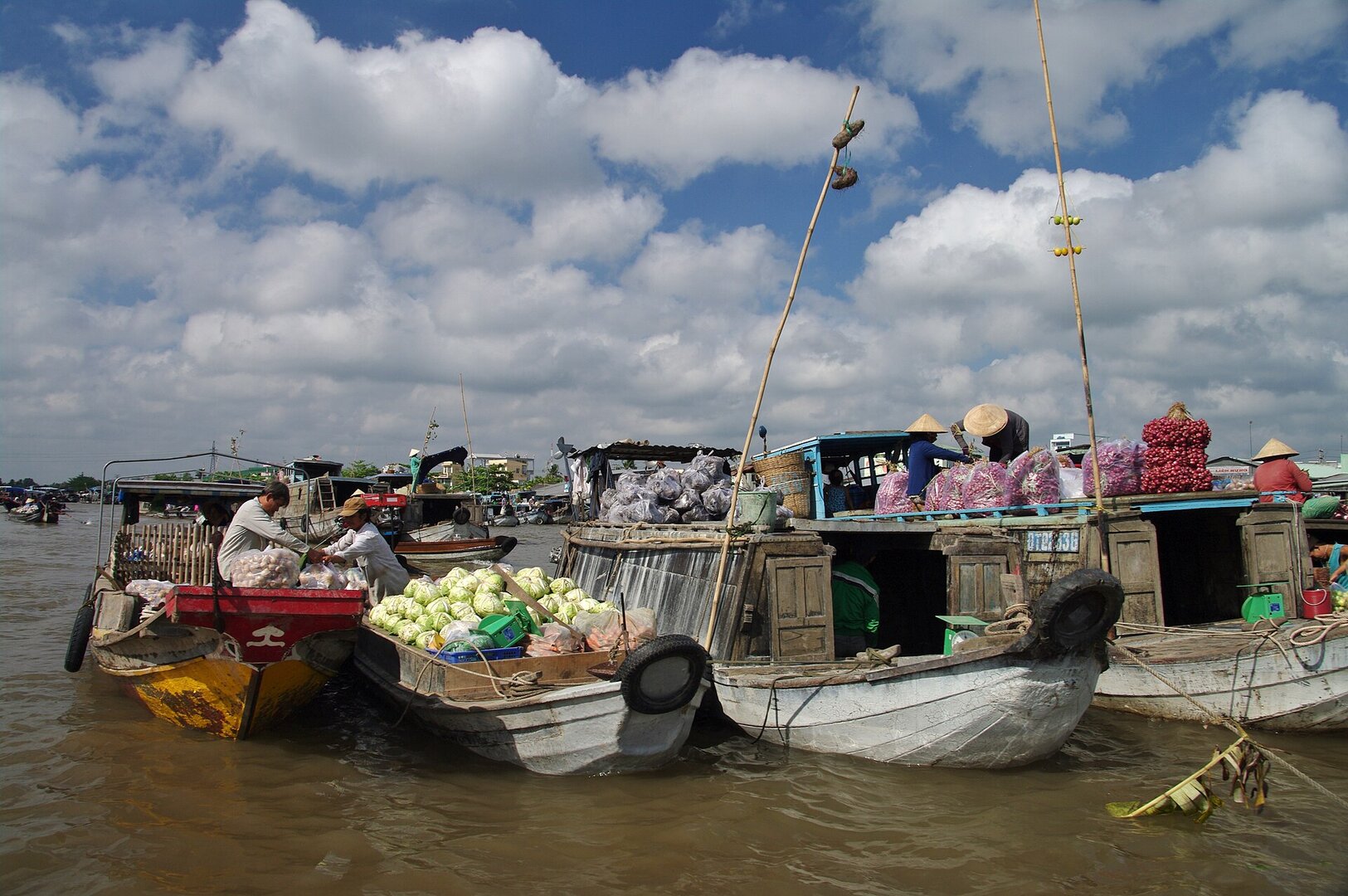 Chợ nổi Cái Răng