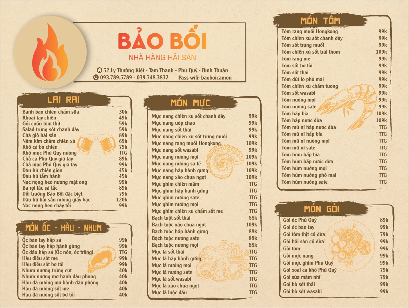 Nhà Hàng Hải Sản Bảo Bối