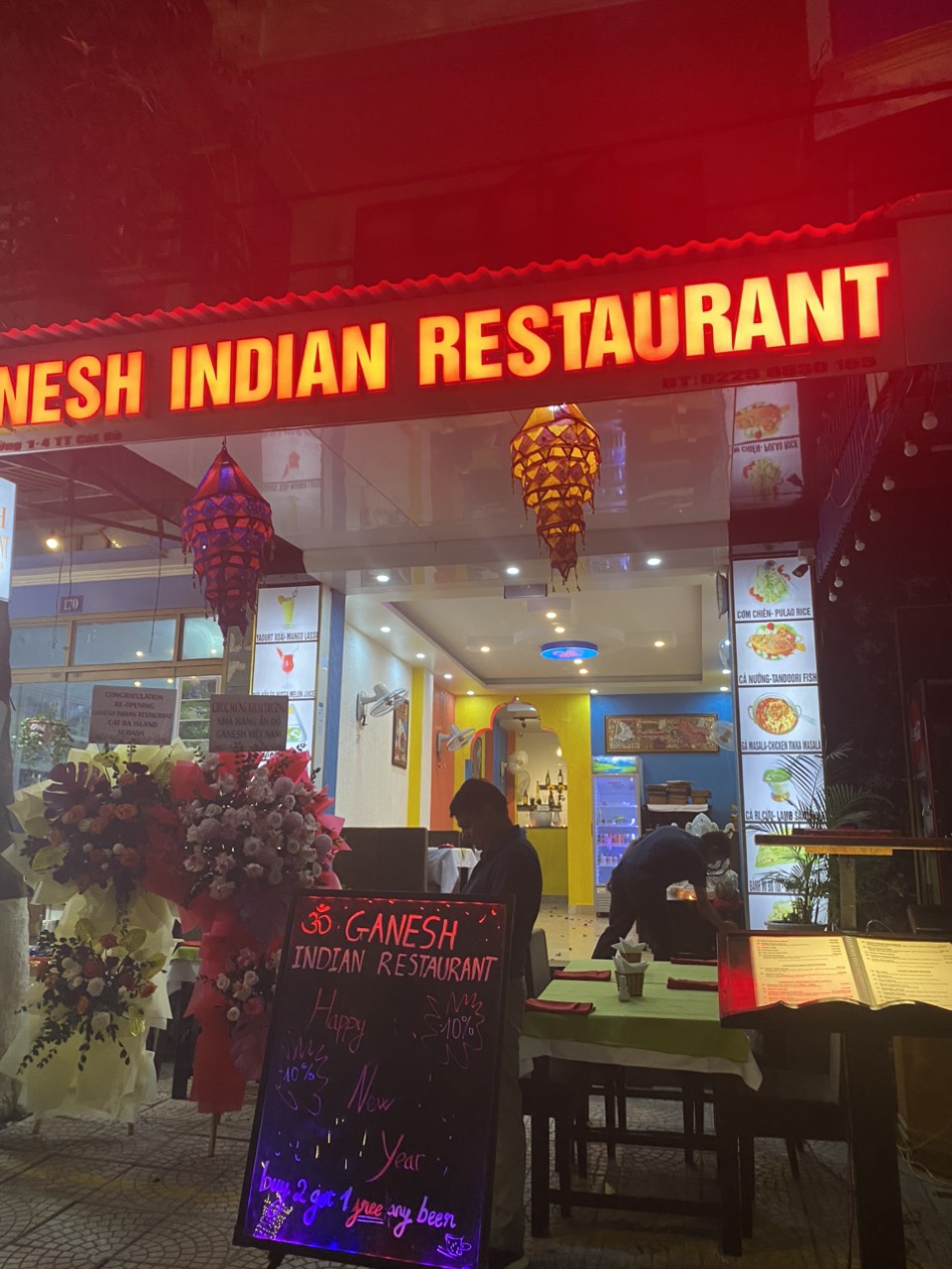 Ganesh Indian Restaurant Cat Ba